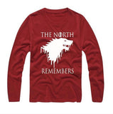 Game of Thrones T Shirt Men The North Remembers