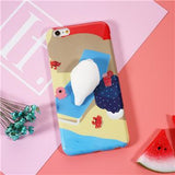 Squishy 3D Animal Phone Case for iPhone